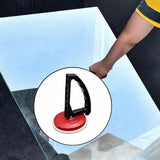 Maxbell Glass Suction Cup Sturdy Single Hand Tile Lifter for Metal Windshield Marble White