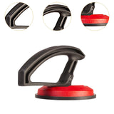 Maxbell Glass Suction Cup Sturdy Single Hand Tile Lifter for Metal Windshield Marble Black