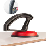 Maxbell Glass Suction Cup Sturdy Single Hand Tile Lifter for Metal Windshield Marble Black