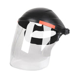 Maxbell Welding Face Shield with Hard Hat Impact Resistant Visor Practical Protector Black and Clear