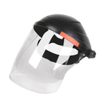 Maxbell Welding Face Shield with Hard Hat Impact Resistant Visor Practical Protector Black and Clear
