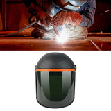 Maxbell Welding Face Shield with Hard Hat Impact Resistant Visor Practical Protector Black and Green