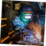 Maxbell Auto Darkening Welding Face Shield Welder Equipment Face Cover with Hard Hat