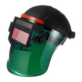 Maxbell Auto Darkening Welding Face Shield Welder Equipment Face Cover with Hard Hat