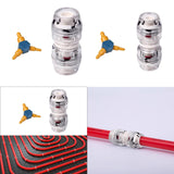 Maxbell Geothermal Pipe Connector Easy Installation Quick Repair Floor Heating