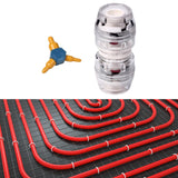 Maxbell Geothermal Pipe Connector Easy Installation Quick Repair Floor Heating