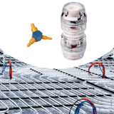 Maxbell Geothermal Pipe Connector Easy Installation Quick Repair Floor Heating