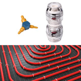 Maxbell Geothermal Pipe Connector Easy Installation Quick Repair Floor Heating