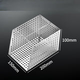 Maxbell Filter Basket Fast Flow Reusable Sink Strainer for Sewer Balcony Floor Drain 15cmx20cmx10cm