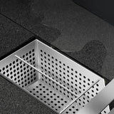 Maxbell Filter Basket Fast Flow Reusable Sink Strainer for Sewer Balcony Floor Drain 20cmx20cmx10cm