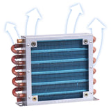 Maxbell Condenser for Refrigerator Small Sturdy for Industrial Equipment Compressors