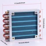 Maxbell Condenser for Refrigerator Small Sturdy for Industrial Equipment Compressors