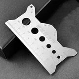 Maxbell Screw Gauge Thread Tester Bolt Gauge for Auto Repairers Plumbers Enthusiasts