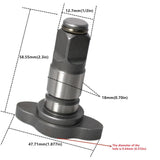 Maxbell Square Anvil Assembly 42-06-2760 Gray for M18 Fuel 1/2 inch 2763-20 2655B-20