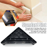 Maxbell 45 Degree Miter Sled Making Picture Frames Sturdy Portable Fence Accessories