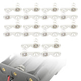 Maxbell 20 Pieces AA Battery Spring Replacement Contacts Plates Set for Battery Case