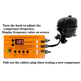 Maxbell Refrigerator Compressor Tester US Plug Electric Valve Tester Multifunctional