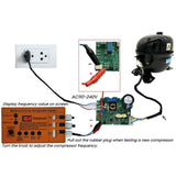 Maxbell Refrigerator Compressor Tester US Plug Electric Valve Tester Multifunctional