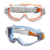 Maxbell Safety Goggles Clear Lens for Adults for Industrial Spraying Scientific Work Orange