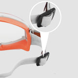 Maxbell Safety Goggles Clear Lens for Adults for Industrial Spraying Scientific Work Orange
