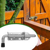 Maxbell Barrel Bolt Latch Sturdy Heavy Duty Slide Bolt Latch for Window Cabinet Yard 1 Set