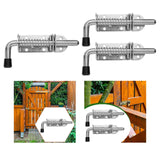 Maxbell Barrel Bolt Latch Sturdy Heavy Duty Slide Bolt Latch for Window Cabinet Yard 1 Set
