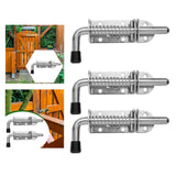 Maxbell Barrel Bolt Latch Sturdy Heavy Duty Slide Bolt Latch for Window Cabinet Yard 1 Set