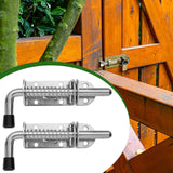 Maxbell Barrel Bolt Latch Sturdy Heavy Duty Slide Bolt Latch for Window Cabinet Yard 2 Set