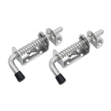Maxbell Barrel Bolt Latch Sturdy Heavy Duty Slide Bolt Latch for Window Cabinet Yard 2 Set
