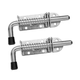 Maxbell Barrel Bolt Latch Sturdy Heavy Duty Slide Bolt Latch for Window Cabinet Yard 2 Set