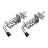 Maxbell Barrel Bolt Latch Sturdy Heavy Duty Slide Bolt Latch for Window Cabinet Yard 2 Set