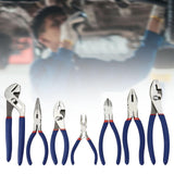 Maxbell 7 Pieces Pliers Steel Sliding Joint for Home Workshop Repair Electrical Work