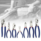 Maxbell 7 Pieces Pliers Steel Sliding Joint for Home Workshop Repair Electrical Work