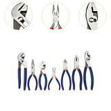 Maxbell 7 Pieces Pliers Steel Sliding Joint for Home Workshop Repair Electrical Work