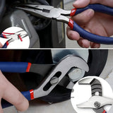 Maxbell 7 Pieces Pliers Steel Sliding Joint for Home Workshop Repair Electrical Work