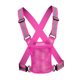 Maxbell Running Reflective Vest Men Women with Pocket for Cycling Pet Walking Hiking