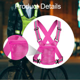 Maxbell Running Reflective Vest Men Women with Pocket for Cycling Pet Walking Hiking