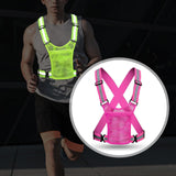 Maxbell Running Reflective Vest Men Women with Pocket for Cycling Pet Walking Hiking