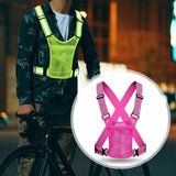 Maxbell Running Reflective Vest Men Women with Pocket for Cycling Pet Walking Hiking