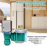 Maxbell Refrigerator Water Inlet Valve Easy Installation Sturdy Portable Repair Part
