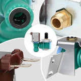 Maxbell Refrigerator Water Inlet Valve Easy Installation Sturdy Portable Repair Part