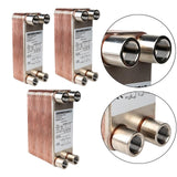 Compact Heat Transfer for Beer Cooling Snow Melting Commercial Refrigeration 10 Plates