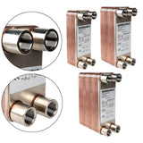 Compact Heat Transfer for Beer Cooling Snow Melting Commercial Refrigeration 10 Plates