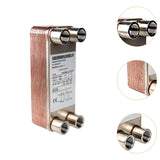 Compact Heat Transfer for Beer Cooling Snow Melting Commercial Refrigeration 10 Plates