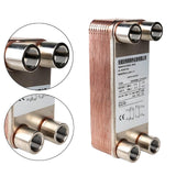 Compact Heat Transfer for Beer Cooling Snow Melting Commercial Refrigeration 10 Plates