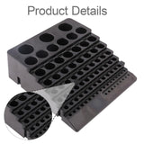 Maxbell Milling Cutter Reamer Organizer Sturdy Replacement Versatile for Woodworking 85 Hole