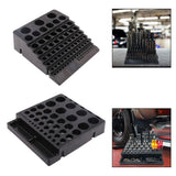 Maxbell Milling Cutter Reamer Organizer Sturdy Replacement Versatile for Woodworking 85 Hole