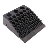 Maxbell Milling Cutter Reamer Organizer Sturdy Replacement Versatile for Woodworking 85 Hole