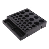 Maxbell Milling Cutter Reamer Organizer Sturdy Replacement Versatile for Woodworking 43 Hole