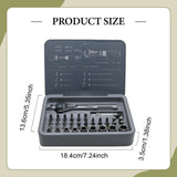 Maxbell Ratchet Screwdriver Set DIY Repair Tool Kit for Electronics Computer